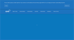 Desktop Screenshot of gene.eu