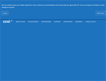 Tablet Screenshot of gene.eu